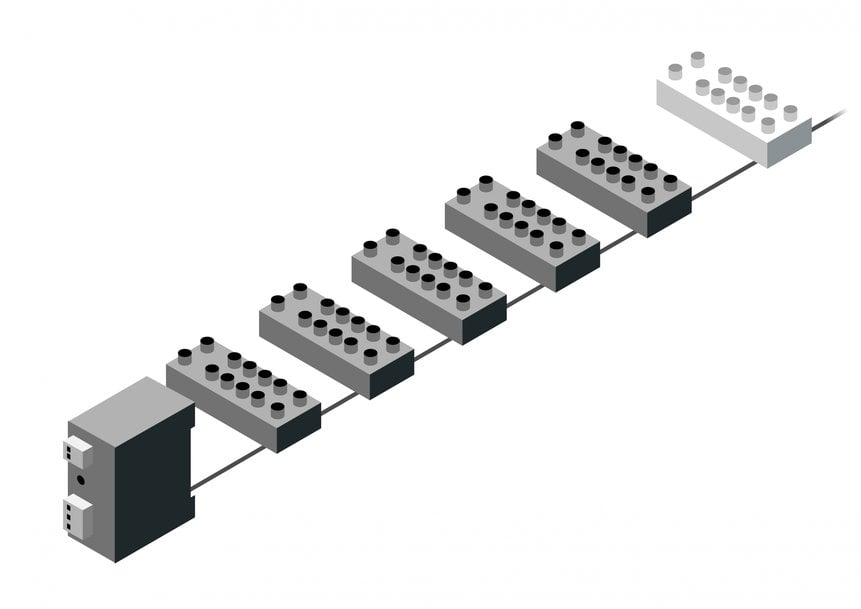 Flink integriert per IO-Link